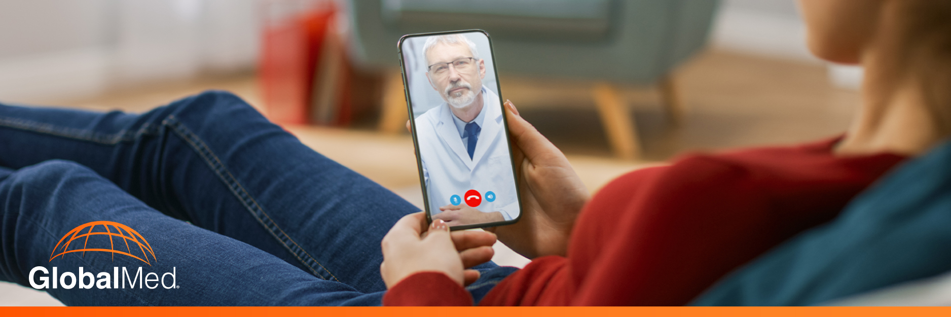 Reaching patients at home through telehealth.