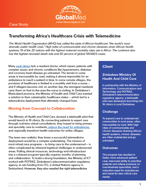 Transforming Africa’s Healthcare Crisis with Telemedicine