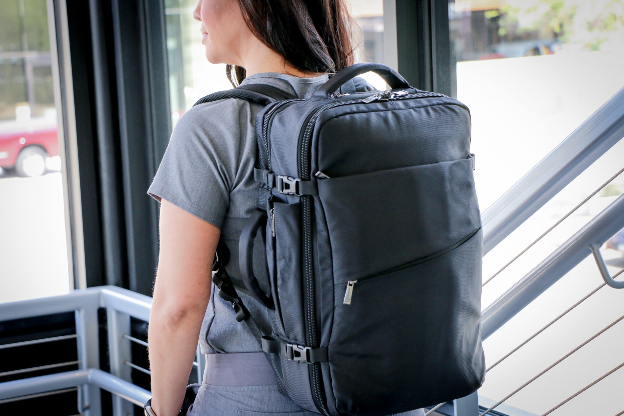 Transportable Exam Backpack for remote or mobile telemedicine